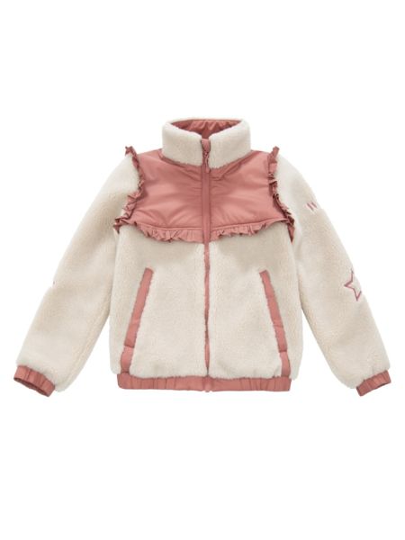 Bilde av WoolLand Stryn Fleece Jacket Girl Burned Rose